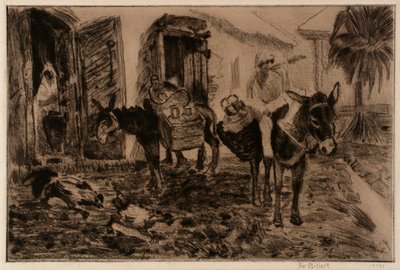 El niño y los burros (Donkey Boy) de George Overbury Pop Hart