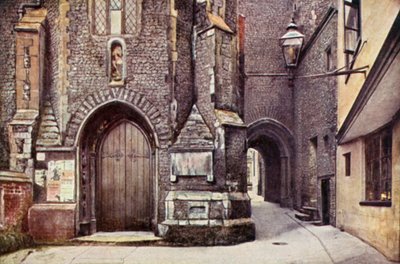 Callejón de la Iglesia St John Maddermarket de George Parsons Norman