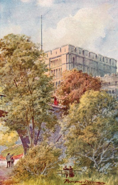 El Castillo desde los Jardines del Foso de George Parsons Norman