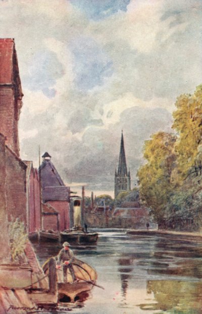 La Catedral desde el Ferry de King Street de George Parsons Norman