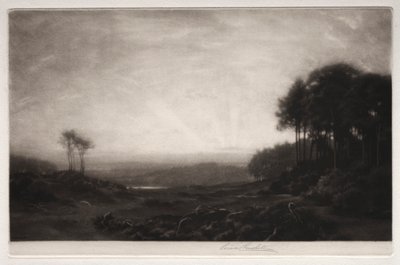 Paisaje de George Percival Gaskell