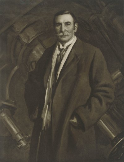 Sir William Henry Mahoney Christie, c.1911 (impresión) de George Percy (after) Jacomb Hood