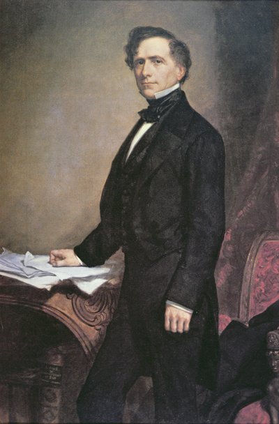 Franklin Pierce (1804-69) de George Peter Alexander (after) Healy