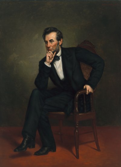 Abraham Lincoln (1809-1865) de George Peter Alexander Healy