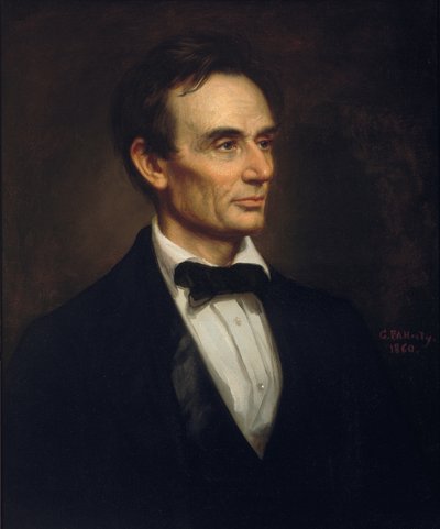 Abraham Lincoln, 1860 de George Peter Alexander Healy