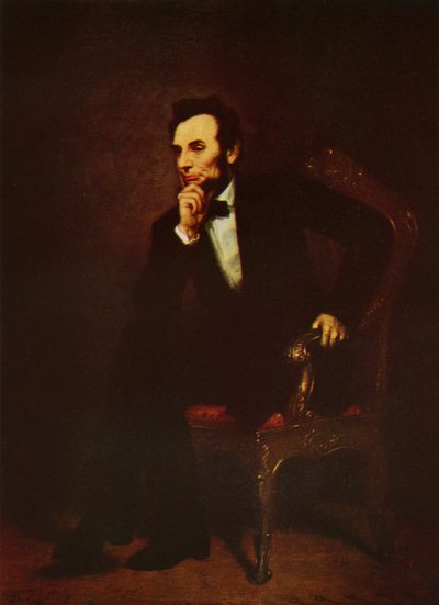 Abraham Lincoln por George Peter Alexander Healy de George Peter Alexander Healy