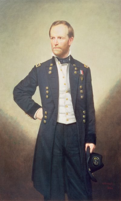 General William Sherman (1820-91) 1866 de George Peter Alexander Healy