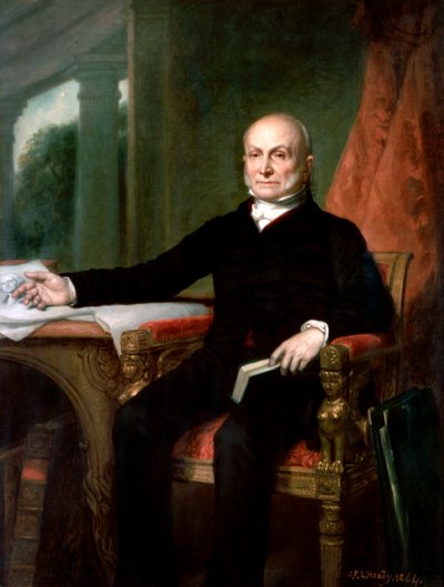 Retrato oficial del presidente John Quincy Adams por George P.A. Healy de George Peter Alexander Healy
