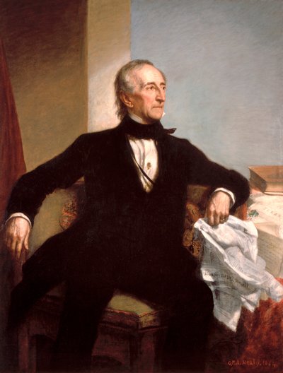 Retrato oficial del presidente John Tyler por George P. A. Healy de George Peter Alexander Healy