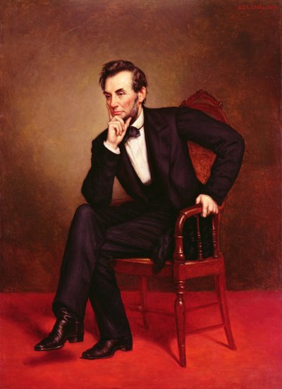 Retrato de Abraham Lincoln de George Peter Alexander Healy