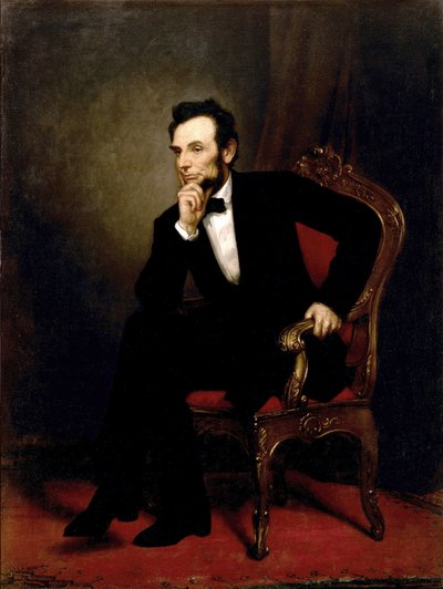 Retrato de Abraham Lincoln de George Peter Alexander Healy