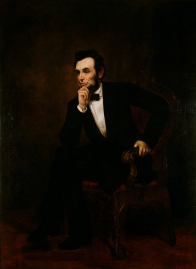Retrato de Abraham Lincoln, c.1866-70 de George Peter Alexander Healy