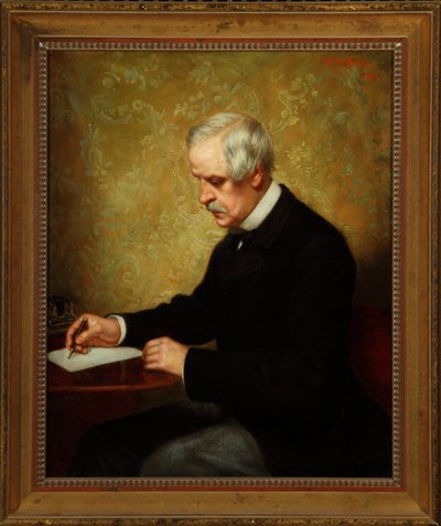 Retrato de un hombre de George Peter Alexander Healy