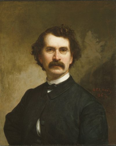 Autorretrato, 1867 de George Peter Alexander Healy