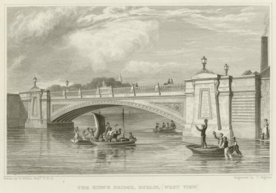 El Puente del Rey en Dublín de George Petrie