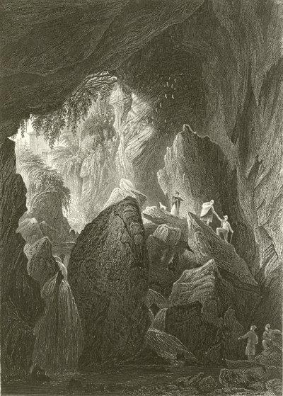 Agujero del molino Dunold, cerca de Lancaster de George Pickering