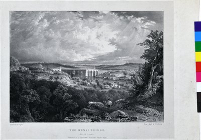 Puente de Menai de George Pickering