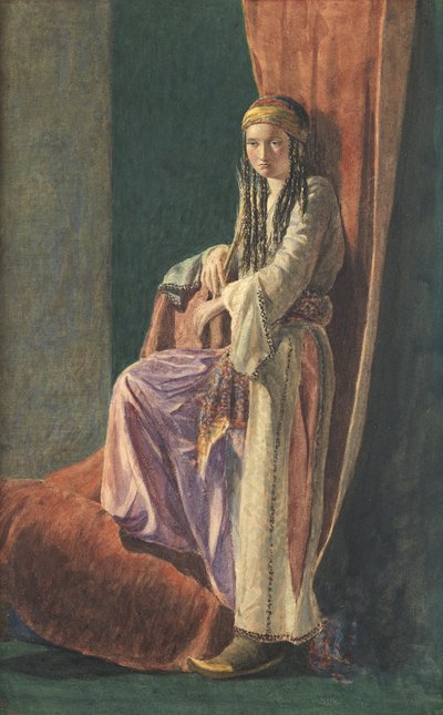Una Chica Turca, 1853 de George Price Boyce