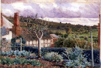 Desde el jardín de Sherford Cottage, Bromyard de George Price Boyce