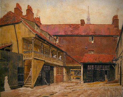 La Posada del Caballo Blanco de George Price Boyce