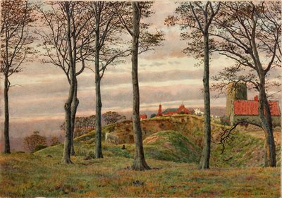 Colina de los molinos de viento, Gateshead, 1864 de George Price Boyce