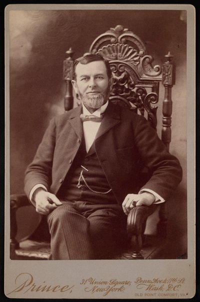 Retrato de Joseph Williams Collins 1839-1904, 1890s de George Prince