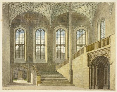 Vestíbulo de entrada, Christchurch, Oxford de George Pyne