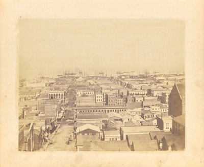 Vista de la calle Sacramento. de George R. Fardon