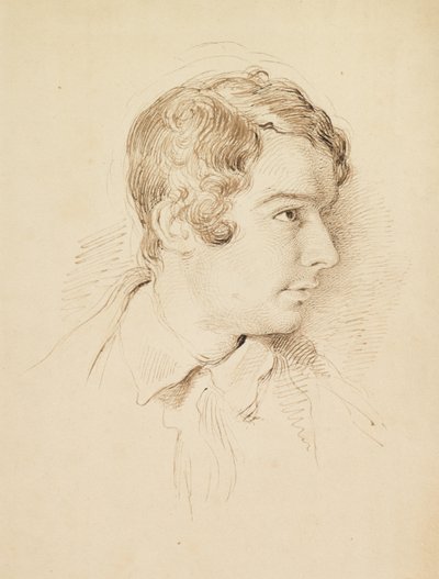 Cabeza de un hombre de George Richmond