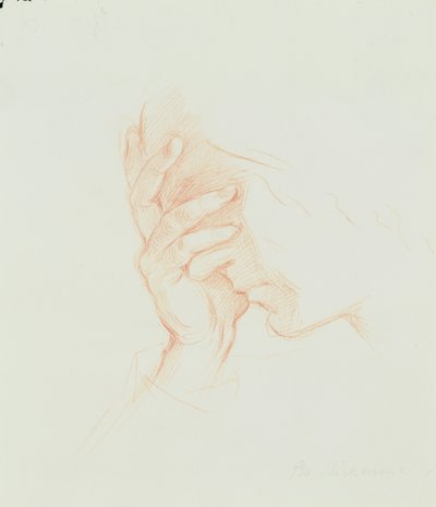 Estudio de cabeza de una mujer, c.1835 de George Richmond