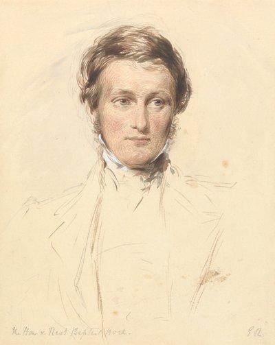 Hon. y Rvdo. Baptist Wriothesley Noel (1798-1873) de George Richmond