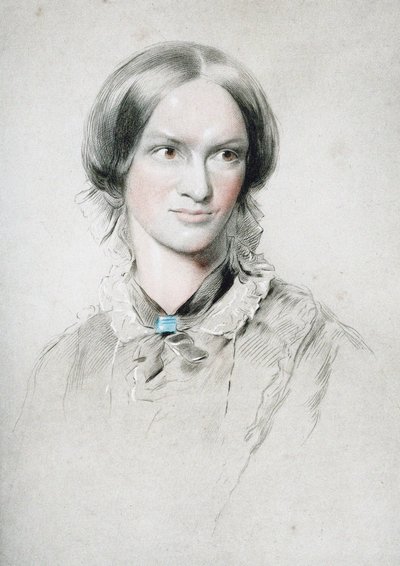 Retrato de la escritora Charlotte Brontë 1816-1855, c. 1850 de George Richmond