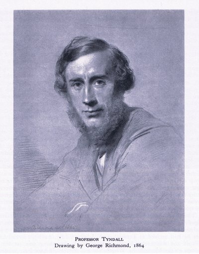 Profesor Tyndall, de British Adventure publicado por Collins, 1947 de George Richmond