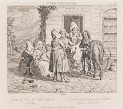 Itinerante, Vitry Sur Marne, c.1821 de George Robert Lewis