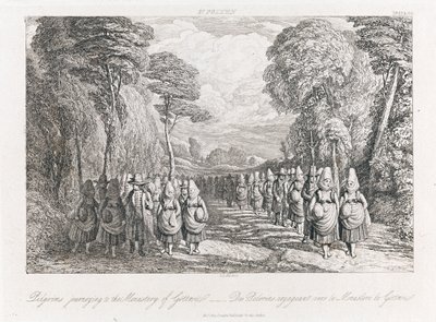 St. Polten - Peregrinos, c.1821 de George Robert Lewis