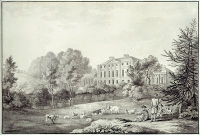 A View of Kenwood (lápiz sobre papel) de George Robertson