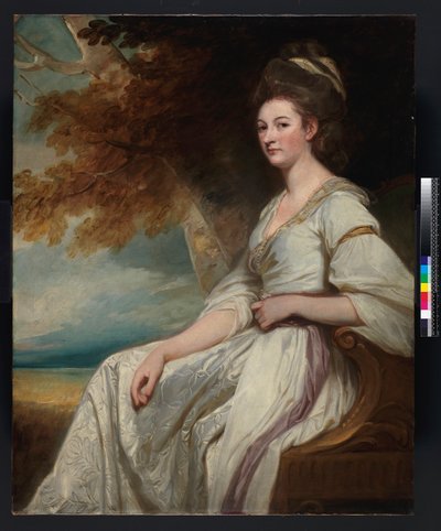 Retrato de la Sra. Beal Bonnell, 1779-1780 de George Romney