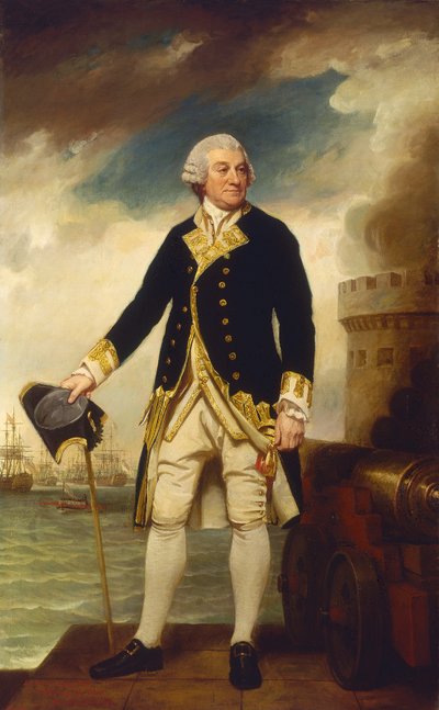 Almirante Sir Francis Geary (1709/10-1796) de George Romney