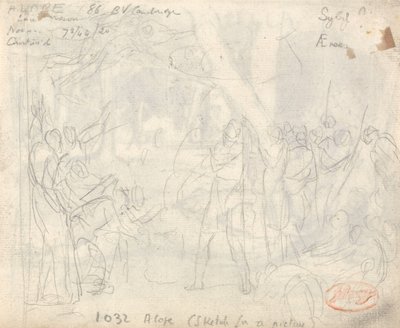 Composición de figuras clásicas de George Romney