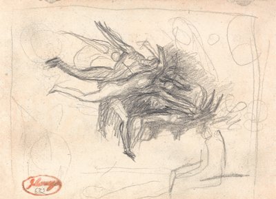 Diablos por la tentación de Cristo de George Romney