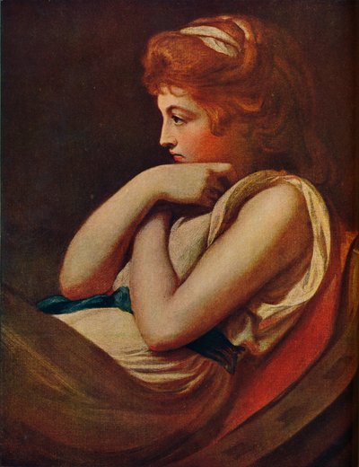 Emma, Lady Hamilton, c. 1785, 1909 de George Romney