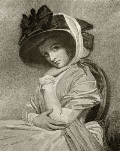 Emma, Lady Hamilton, grabado por John Jones, de 