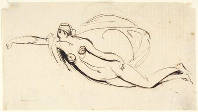 Desnudo femenino de George Romney