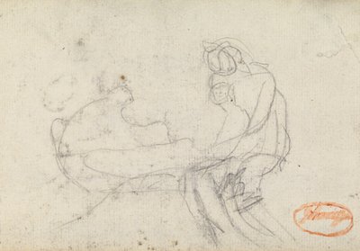 Figura Composición Estudio 13 de George Romney