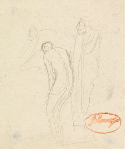 Figura Composición Estudio 1 de George Romney