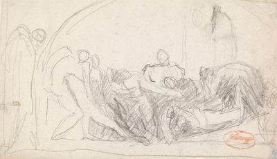Figura Estudio de composición 22 de George Romney