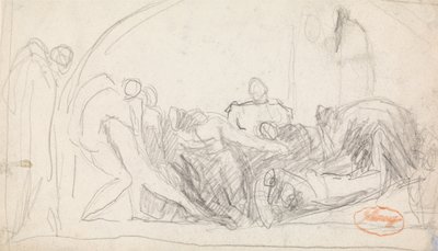Figura Estudio de composición 22 de George Romney