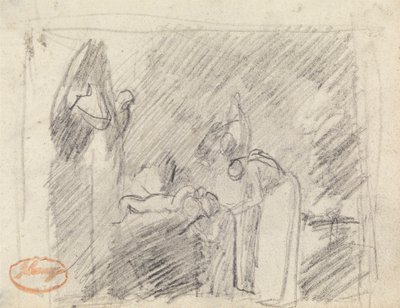 Figura Estudio de composición 42 de George Romney