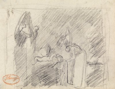 Figura Estudio de composición 42 de George Romney
