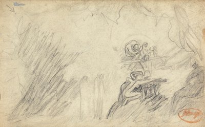 Figura Estudio de composición 47 de George Romney